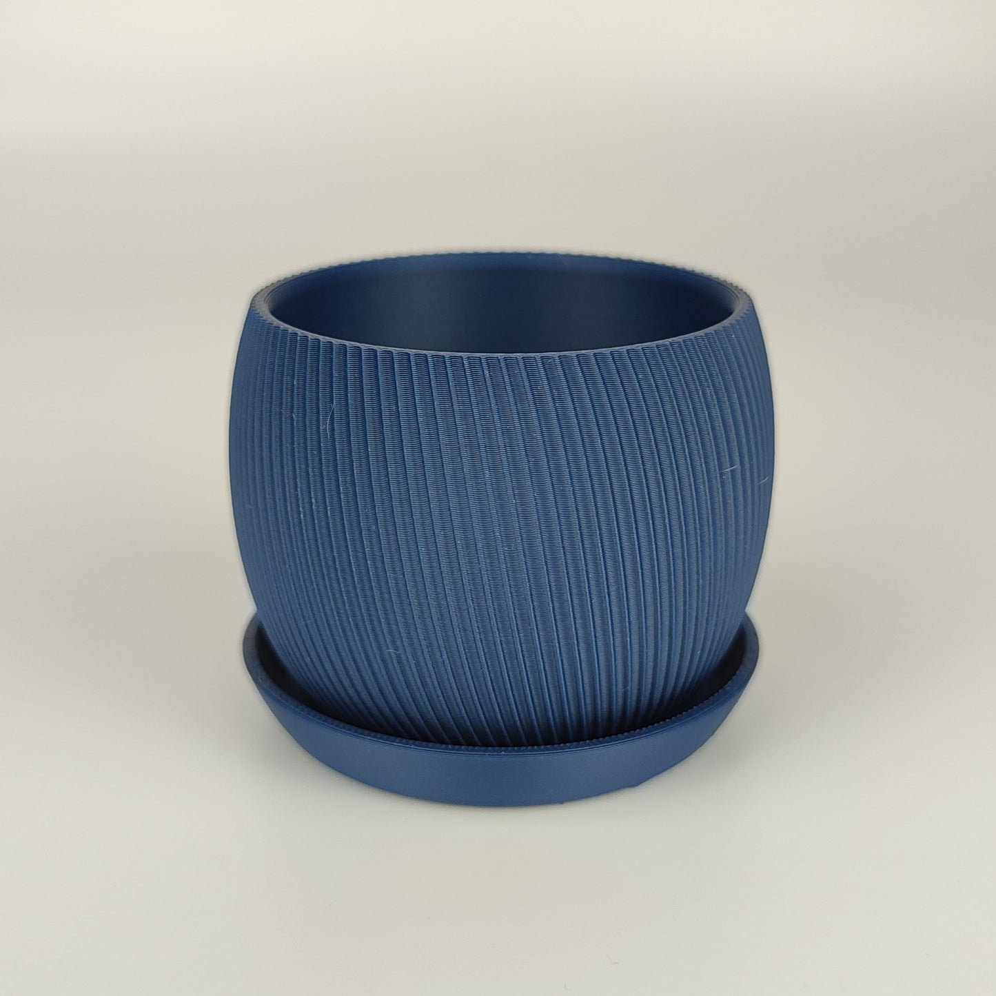 Blumentopf, Größe S, in der Farbe Navy Blau.