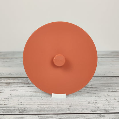 Deckel für die Schmuckbox in der Farbe Terrakotta.
