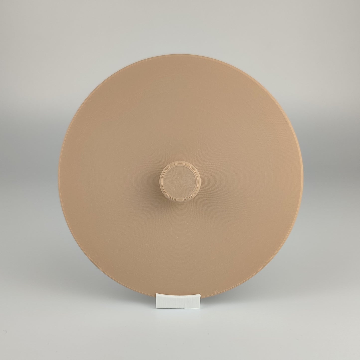 Deckel für Schmuckbox in der Farbe Milchkaffee.