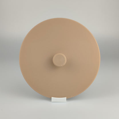 Deckel für Schmuckbox in der Farbe Milchkaffee.