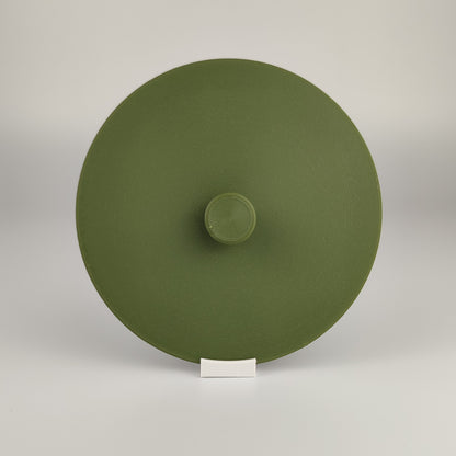 Deckel für Schmuckbox in der Farbe Olive Grün.