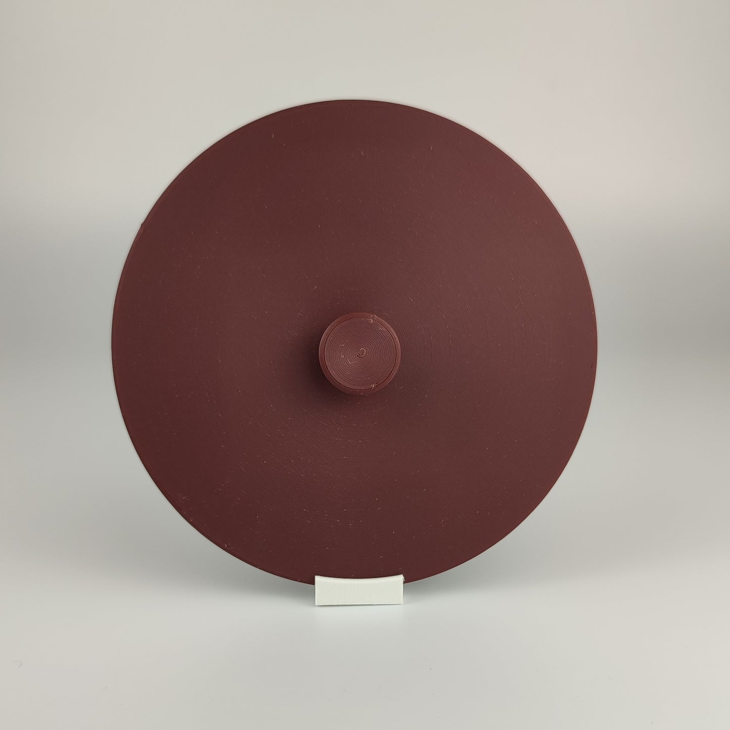 Deckel für Schmuckbox in der Farbe Rubin Rot.