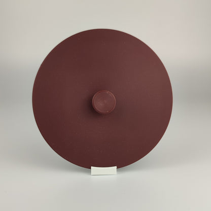 Deckel für Schmuckbox in der Farbe Rubin Rot.