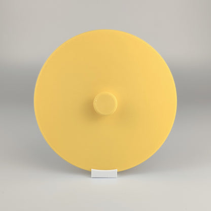 Deckel für Schmuckbox in der Farbe Zitronengelb.