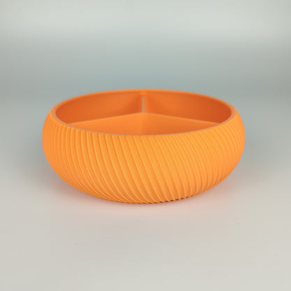 Schmuckbox mit Fächer in der Farbe Mandarine.
