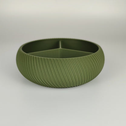 Schmuckbox mit Fächer in der Farbe Olive Grün.