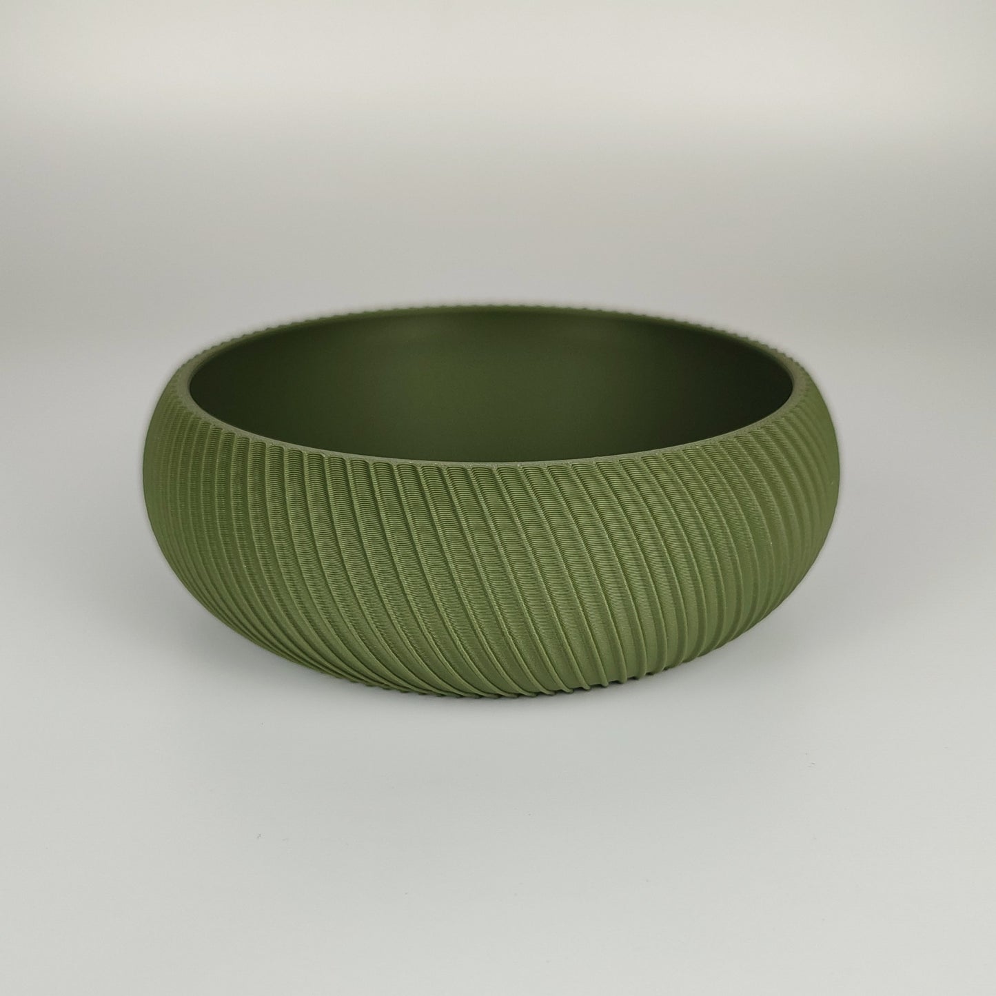 Schmuckbox ohne Fächer in der Farbe Olive Grün.