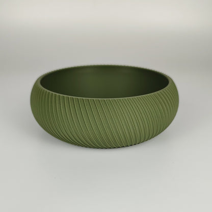 Schmuckbox ohne Fächer in der Farbe Olive Grün.